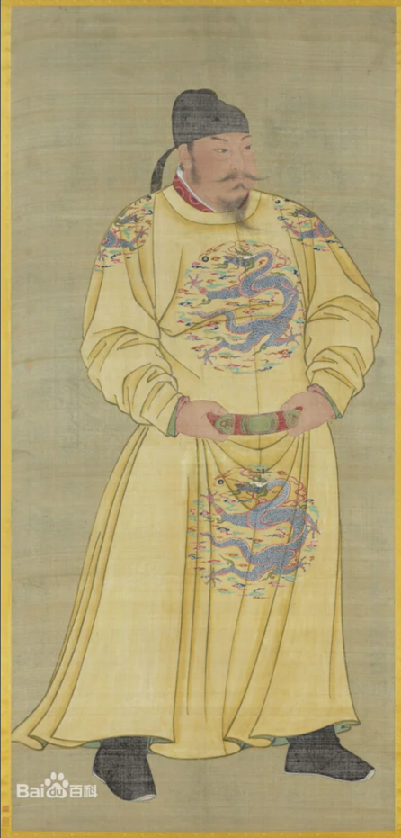 唐太宗画像